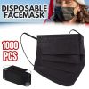 1000pc 3-Ply Disposable Face Mask Non Medical Surgical Cover Mouth Nose BULK