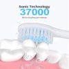 Sonic Electric Toothbrushes for Adults Kratax USB Rechargeable Toothbrush with Timer, 5 Toothbrush Heads,5 Modes, 2 Hr Charge Last 30 Days Ultra-Light