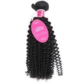 10A Deep Curly Brazilian Human Hair Bundles Weave (Option: 20inch 50cm)