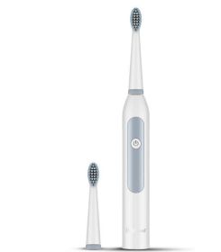 Electric Toothbrush Rechargeable Waterproof Wireless Charging APP Control Mi Smart Tooth Brush Ultrasonic (Color: White)