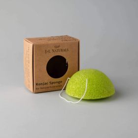 Konjac Sponge (Duo) (Sponge 1 Type: Green Mint)