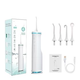 Clean Teeth And Wash Teeth For Household Use (Option: White-USB)