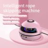 10-level Speed Regulation Intelligent Remote Control Rope Skipping Machine LED Seven-color Lights Wireless Bluetooth Counting Music Function Intellige