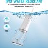 Water Dental Flosser Cordless with Magnetic Charging for Teeth Cleaning, Nursal 7 Clean Settings Portable Rechargeable Oral Irrigator, IPX8 Waterproof