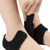 1pair Heel Brace With Hook And Loop Fastener; Breathable Heel Cushions; Heel Cups With Gel Pads For Women Men