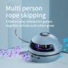 10-level Speed Regulation Intelligent Remote Control Rope Skipping Machine LED Seven-color Lights Wireless Bluetooth Counting Music Function Intellige